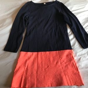 J. Crew Colorblock Dress
